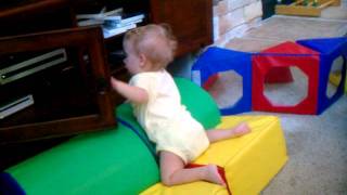 Baby with Spina Bifida is Climbing [upl. by Ishmael]