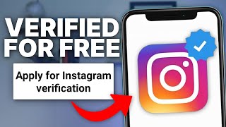 How to Get Verified on Instagram for Free 2024 [upl. by Stephana]