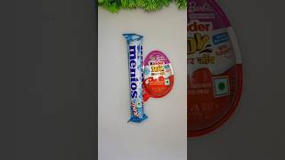 Mentos Mint Candy 🍬 or Sath Main Kinder Joy Box 🎁 shortsytshorts [upl. by Macy]