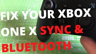 How To Fix XBOX One X Sync  Bluetooth Problems  Replace Module [upl. by Warrick]