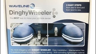 Installing Waveline Dinghy Wheels [upl. by Etheline602]