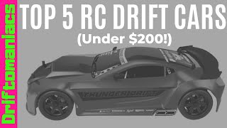 Top 5 RC Drift Cars Under 200 [upl. by Katzman]