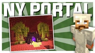 PORTALOPPGRADERING bygging  Minecraft Vanilla 21 [upl. by Maynord]