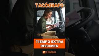 ➕⏱️TACÓGRAFO ¿Cómo conducir más sin sanción parati tacografo transporte camion [upl. by Orsay]