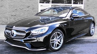 2016 MercedesBenz S550 Coupe Review [upl. by Neroled845]