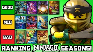 I Ranked EVERY Ninjago Season 🐲 Dragons Rising Season 2 Included [upl. by Aviv634]