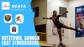 2024 AampT Gannon East Stroudsburg vs Kutztown [upl. by Lawley]