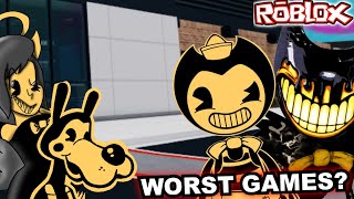 BENDYS WORST GAMES BATIM Roblox [upl. by Marilyn]