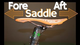 How to set Saddle Fore Aft  Bike Fit Tip [upl. by Purcell]