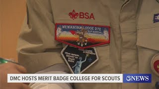 Del Mar College Merit Badge College prepares local Boy Scouts [upl. by Kcire]