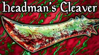 The Headmans Cleaver  Skyrim Anniversary Edition Lore amp Guide [upl. by Schluter]