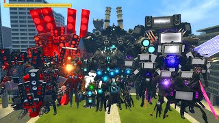 CAMERAMAN BULK SPEAKERMAN MECHA TV MAN BULK VS 177 SKIBIDI TOILET BOSSES In Garrys Mod [upl. by Aniahs]