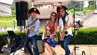 Private Covers trio en pirates Marathon des vignobles Alsace Scharrachbergheim Medley déguisements [upl. by Mathe]