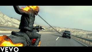 SATISFYA I AM RIDER SONG WITH GHOST RIDER SCENE [upl. by Ydnam838]