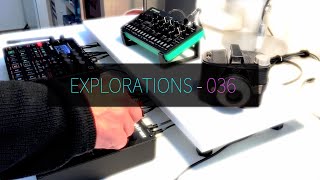 Explorations 36  Where I try to play some live notes Syntakt Digitone amp S1 [upl. by Atyekram]