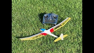 How to Build a Micro Aquila Radio control Glider Part one The Wing [upl. by Trilly]