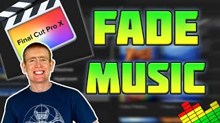 How to fade out music on Final Cut Pro X [upl. by Nanine]