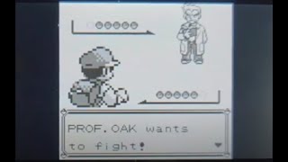 Professor Oak Battle in Pokemon Blue [upl. by Amabil691]