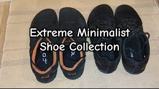 Extreme Minimalist Shoe Collection  Barefoot shoes  Freet Xero shoes quick review [upl. by Burnie960]