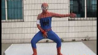 Spider man Imitation Michael Jackson 蜘蛛侠模仿迈克尔 杰克逊 [upl. by Einnus]