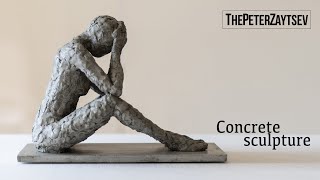 How to make simple figure sculpture  step by step tutorial by thePeterZaytsev DIY thePeterSculptor [upl. by Rika]