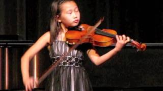 Oskar Rieding Violin Concerto in G Major op 24 3rd movement by Josephine Kim [upl. by Mairb]