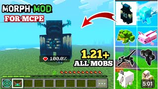 Morph mod for minecraft pe 121 download minecraft morph mod 121 🤫 [upl. by Noak]