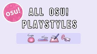 osu playstyles we use [upl. by Outlaw]