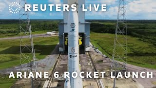 LIVE Europes Ariane 6 rocket inaugural flight [upl. by Iy129]