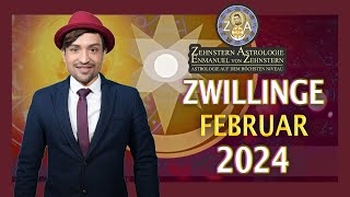 ZWILLINGE  FEBRUAR MONATSHOROSKOP  ZEHNSTERN ASTROLOGIE  ENMANUEL VON ZEHNSTERN [upl. by Yared]