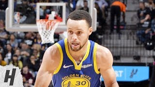 Golden State Warriors vs San Antonio Spurs  Full Highlights  March 18 2019  201819 NBA Season [upl. by Ronal412]