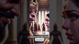 Kyu ravan Sita Mata ko touch v nahi kr pata youtubeshorts youtube storytellerytshorts [upl. by Brandea]