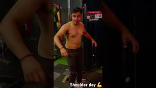 Shoulder workout shoulderworkout trendingshorts trending gym gymmotivation [upl. by Beichner733]