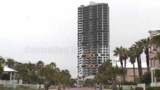 Ocean Tower  Controlled Demolition Inc [upl. by Anik525]