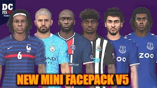 PES 2017  New Mini Facepack V5 By DC [upl. by Diamond93]