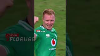 Frawley nails the drop kick to end the back and put Irish Rugby on top of the Springboks [upl. by Eeb657]