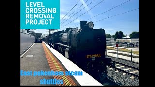 East Pakenham Berwick shuttles amp return by LXRP [upl. by Ynohtnanhoj594]