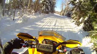 Cochrane Hydro Line 2012 SkiDoo XRS 800 ETec [upl. by Yelah555]