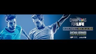 Champions for Life Unicef match  English [upl. by Nynahs45]