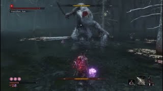 Sekiro  Guardian Ape Parry Focused 2nd Phase NG7 Bell Demon 99 Attack Power [upl. by Carlile]