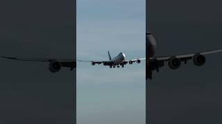 Cathay Pacific B747 Arrived at Heathrow Airport AirVloggingGP [upl. by Inah]