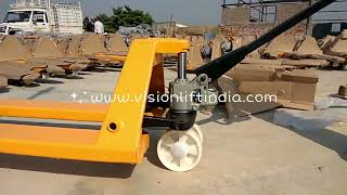 HYDRAULIC HAND PALLET TRUCK [upl. by Leveridge492]