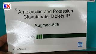 Augmed625 tablet  Amoxycillin amp Potassium Clavulanate Tablet  Augmed 625mg tablet Uses Benefits [upl. by Nilahs]