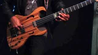 Jon Reshard plays the BGF FrettedLess bass [upl. by Irmina788]