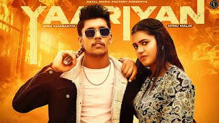 Yaariyaan Lyrical Video Sidh KharakiyaTinku Kharakiya Annu Malik  New Haryanvi Songs Haryanavi [upl. by Aecila]