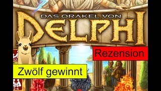 Das Orakel von Delphi  Anleitung amp Rezension  SpieLama [upl. by Aiduan]