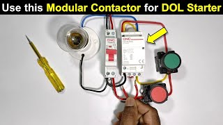 Modular Contactor Connection Explained Practically  Contactor wiring TheElectricalGuy [upl. by Winthorpe132]