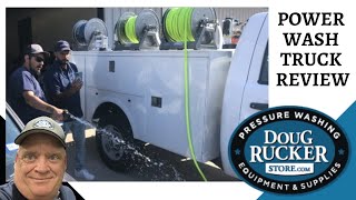 Power Wash Truck Review from Doug Rucker Store [upl. by Paske]