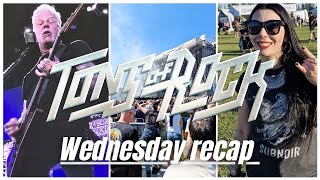 TONS OF ROCK 2024  Wednesday recap  METALLICA SAXON EUROPE ROTTING CHRIST [upl. by Auqcinahs]