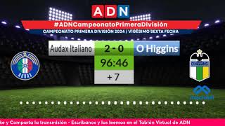 Audax Italiano vs OHiggins  Campeonato Primera 2024  Fecha 26 [upl. by Sualohcin]